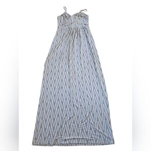 Tart Maxi Wrap Top Sundress Neutral Geometric Print Size S